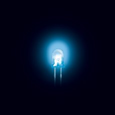 LED 5mm, supersvijetla, plava