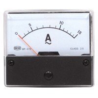 Ugradni instrument 0-15A AC
