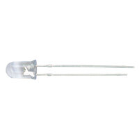 LED 3mm, supersvijetla, crvena, 600mcd